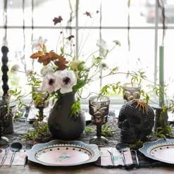 Creative Co-op Acrylic Skull Cup