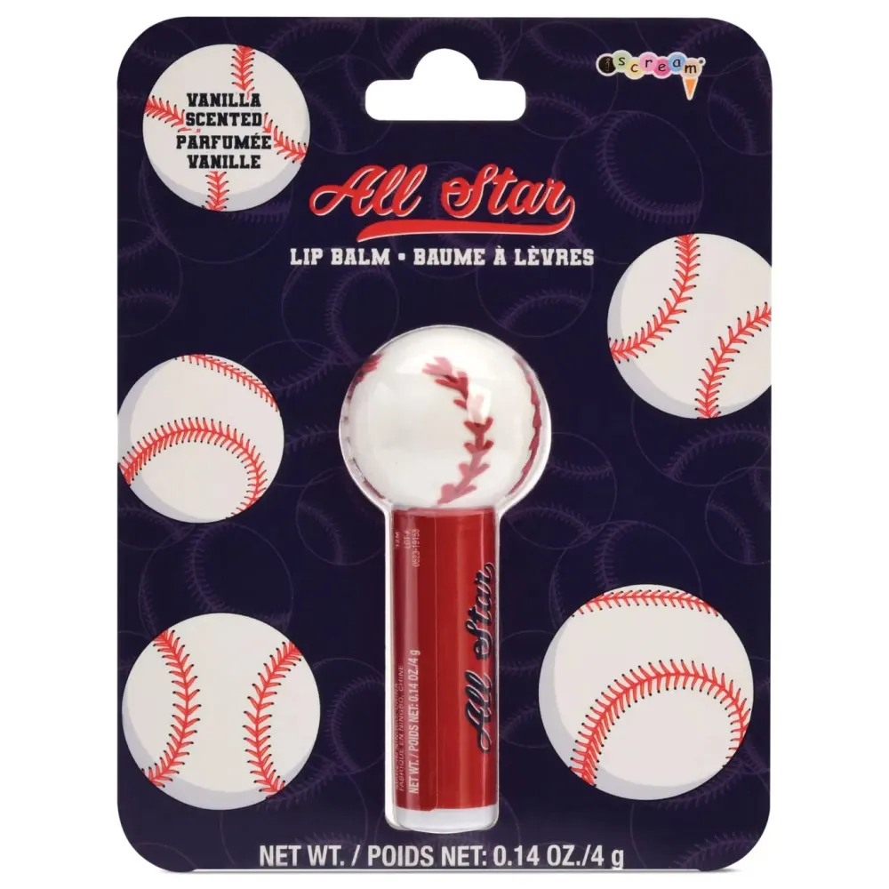 Iscream All-Star Baseball Lip Balm