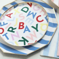 Outlet Bonjour Fete Alphabet Soup Small Plates