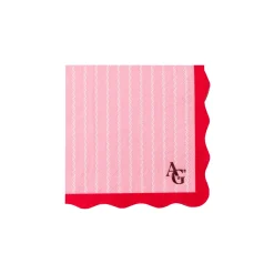 Outlet Bonjour Fete American Girl® X Pink Logo Small Napkins