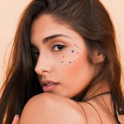 Hot Flash Tattoos American Starry Eye Temporary Tattoos