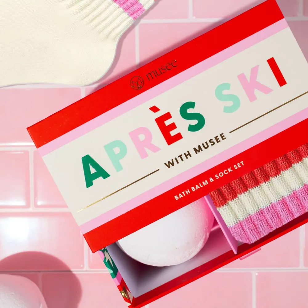 Musee Apres Ski Bath Bomb & Sock Set