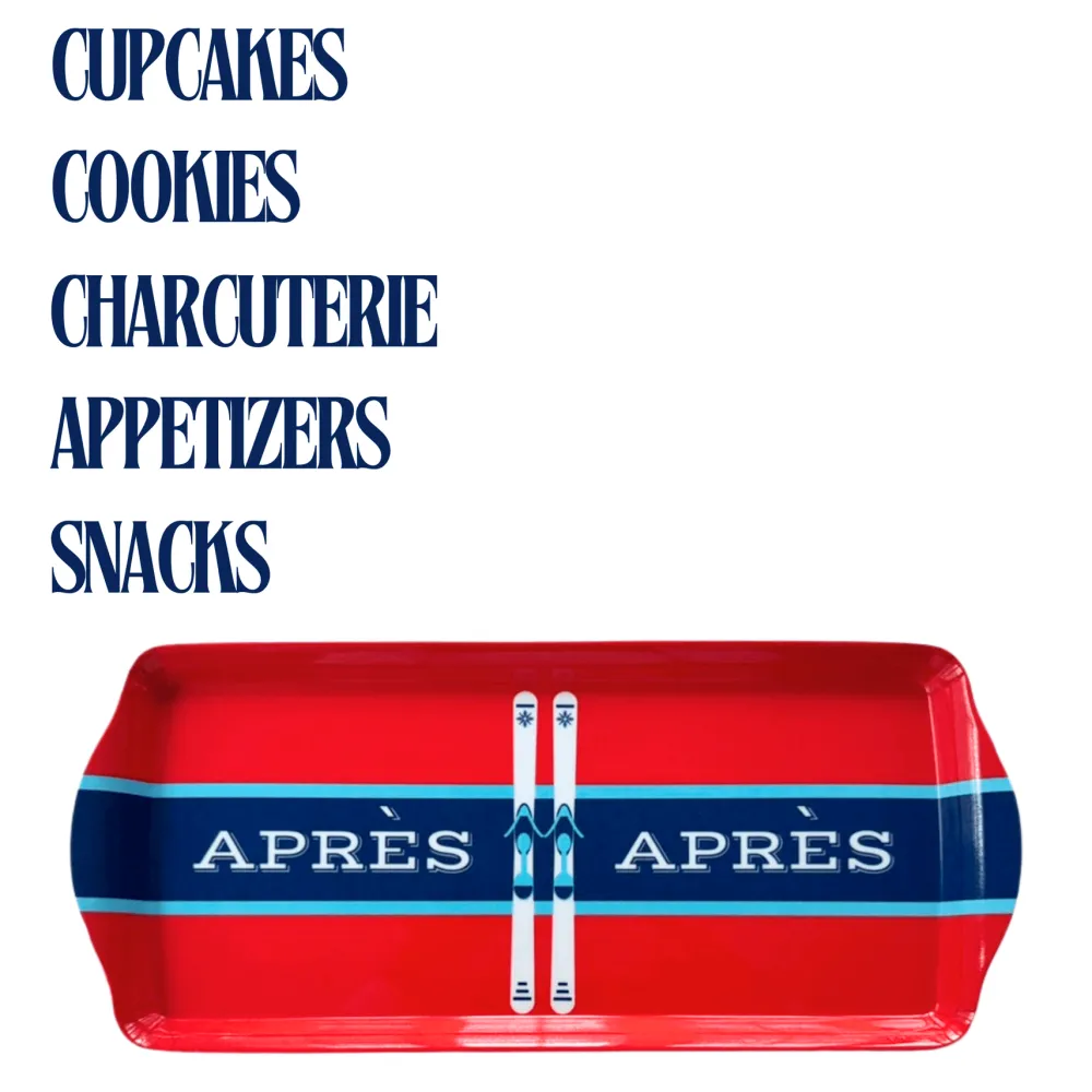 Best Sprinkles & Confetti Party Supplies Apres Ski Serving Tray