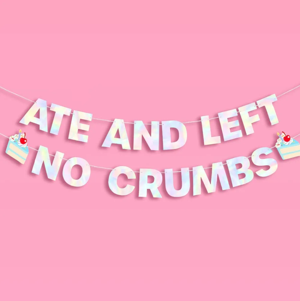 Discount xo, Fetti Ate & Left No Crumbs Banner