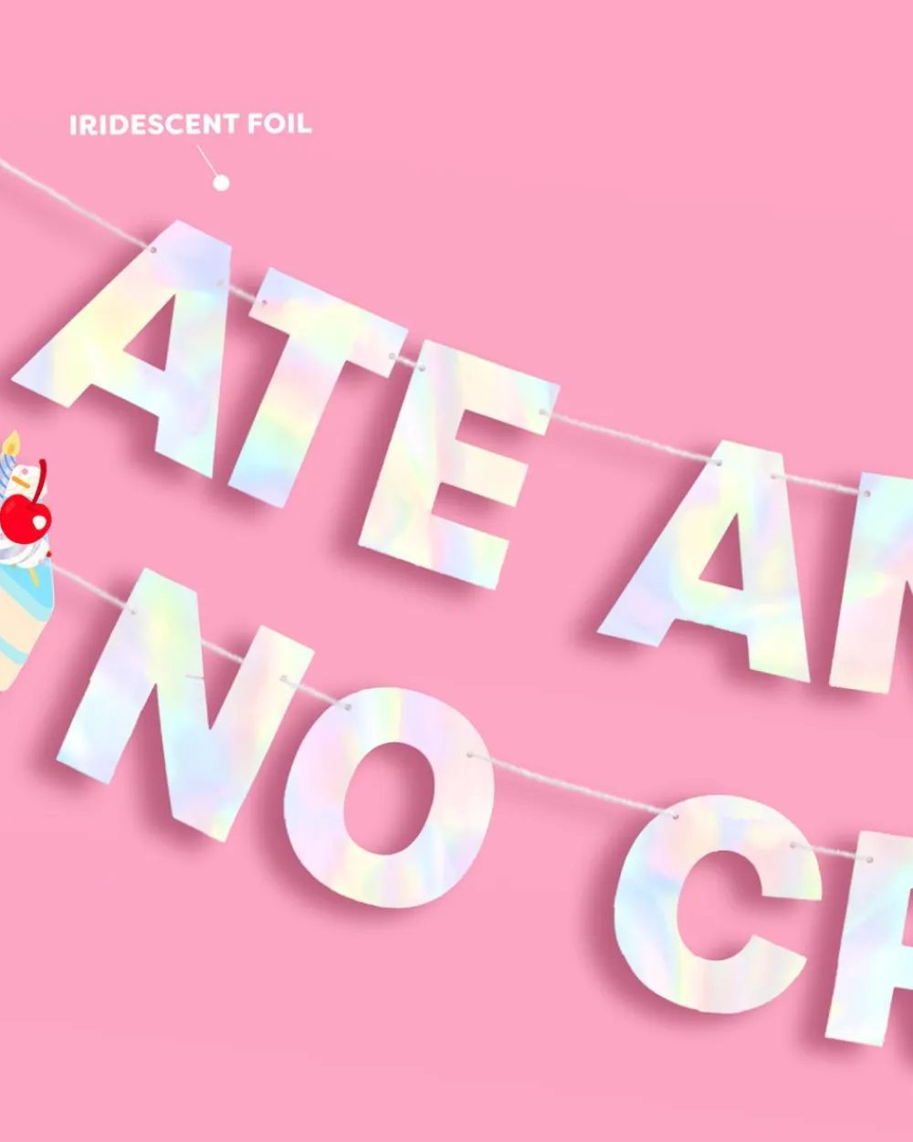 Discount xo, Fetti Ate & Left No Crumbs Banner