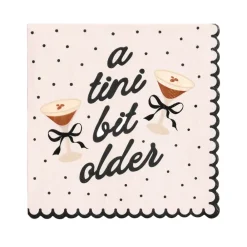 Best xo, Fetti A Tini Bit Older Cocktail Napkins