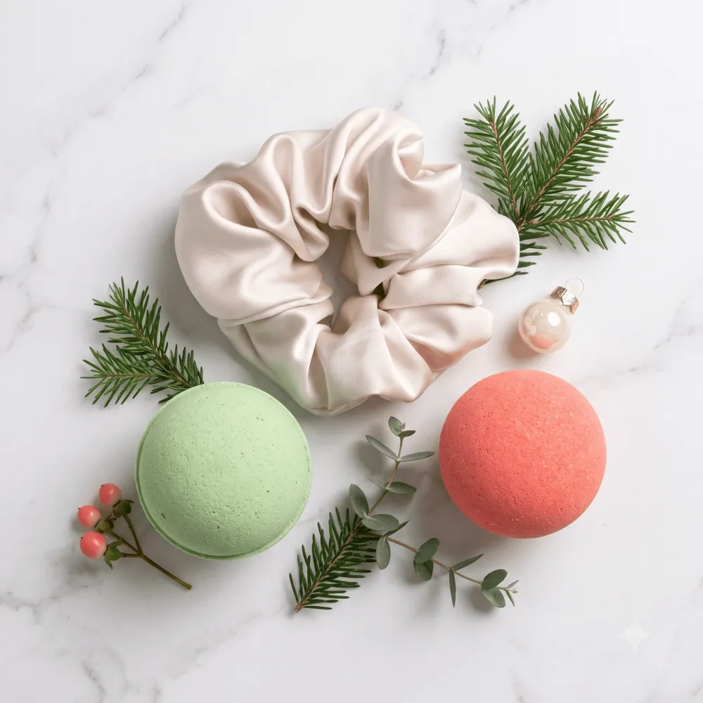 Clearance Latika Beauty Baby Deer Christmas Mini Bath Bomb Gift Set
