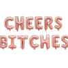 Hot xo, Fetti Bachelorette Cheers Foil Balloon Banner