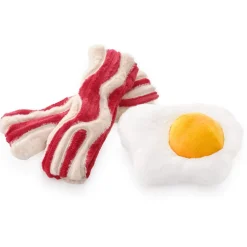 Online The Foggy Dog Bacon and Egg Interactive Snuffle Dog Toy
