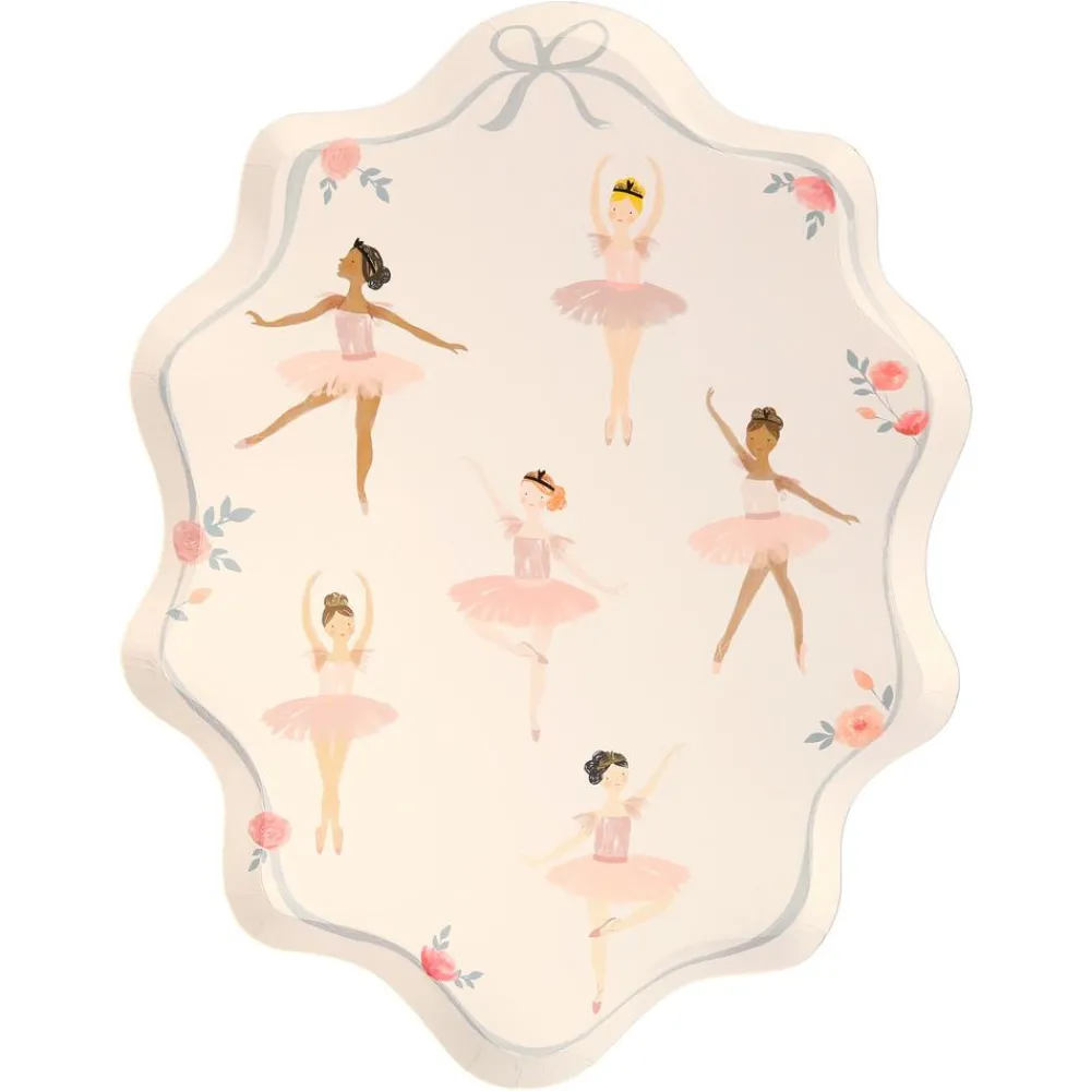 Online Meri Meri Ballerina Themed Party Plates