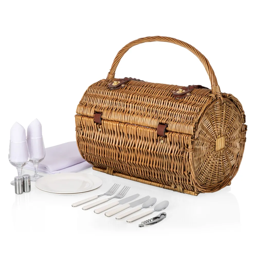 Discount Picnic Time Family of Brands Barrel Picnic Basket