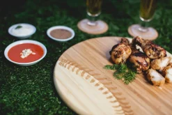 Sale Picnic Time Family of Brands Baseball Cutting Board & Serving Tray