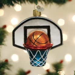 Discount Old World Christmas Basketball Hoop Ornament