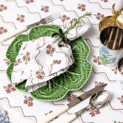 Sale Trudie Beatrice Rectangle Tablecloth with Ruffle