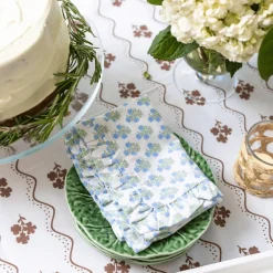 Outlet Trudie Beatrice Round Tablecloth with Ruffle
