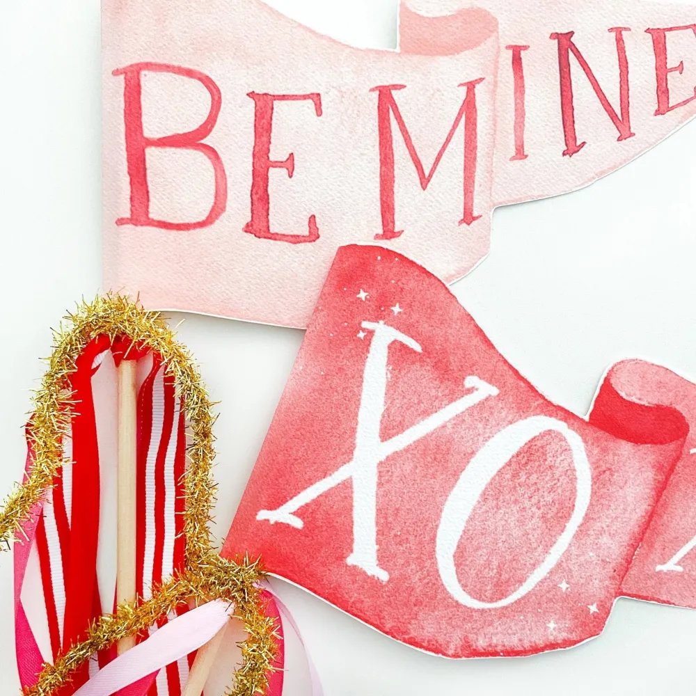 New Cami Monet Be Mine Party Pennant