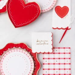 Clearance Bonjour Fete be Mine, Valentine' Cocktail Napkins