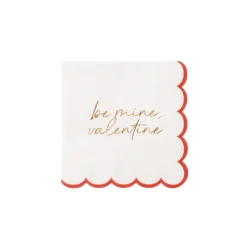Clearance Bonjour Fete be Mine, Valentine' Cocktail Napkins