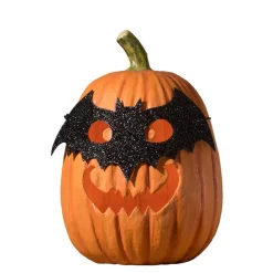 New Bethany Lowe Designs, Inc. Bethany Lowe Bat Masquerade Pumpkin