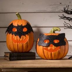 New Bethany Lowe Designs, Inc. Bethany Lowe Bat Masquerade Pumpkin