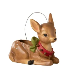 New Bethany Lowe Designs, Inc. Bethany Lowe Jingle Bell Reindeer Bucket