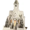 New Bethany Lowe Designs, Inc. Bethany Lowe Large Ivory Church