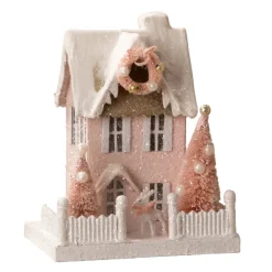 New Bethany Lowe Designs, Inc. Bethany Lowe Pretty in Pink Cottage