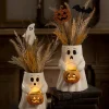 Hot Bethany Lowe Designs, Inc. Bethany Lowe Sweet Boo with Pumpkin Bucket Paper Mache