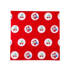 Hot Bonjour Fete Betty Crocker™ X Red Polka Dot Large Napkins