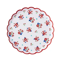 Outlet Bonjour Fete Betty Crocker™ X Vintage Floral Dessert Plates