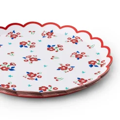 Outlet Bonjour Fete Betty Crocker™ X Vintage Floral Dessert Plates