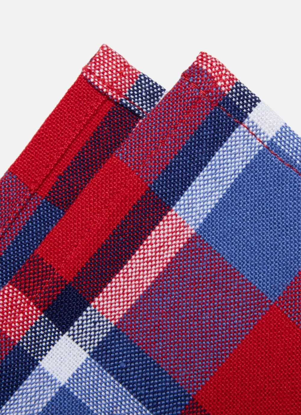 Discount Heather Taylor Home Betty Plaid Red Napkins