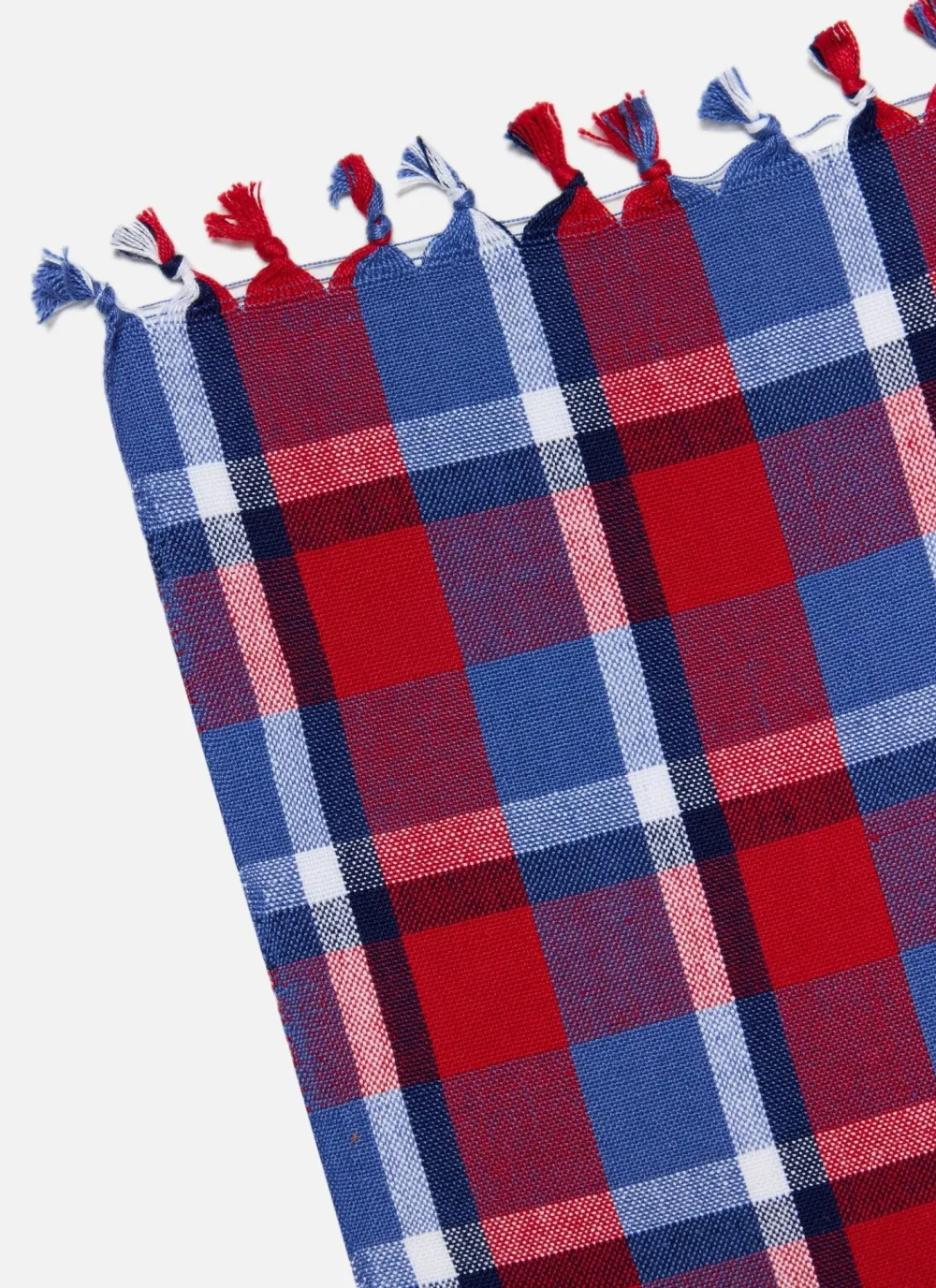 Clearance Heather Taylor Home Betty Plaid Red Tablecloth