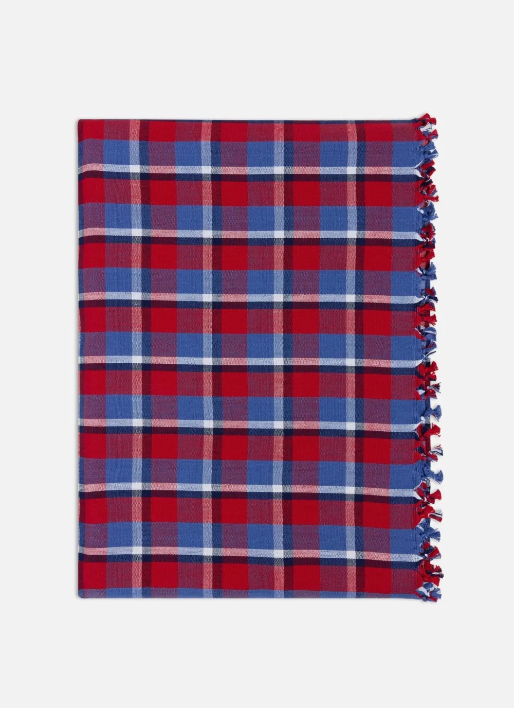 Clearance Heather Taylor Home Betty Plaid Red Tablecloth