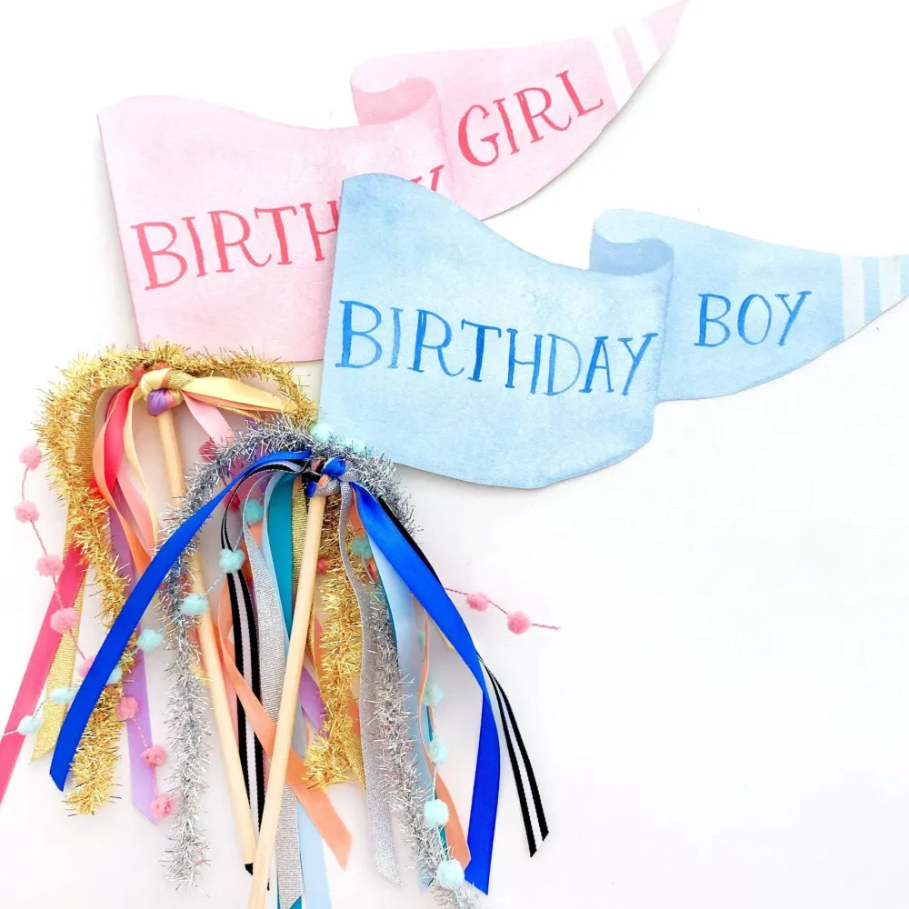 Cami Monet Birthday Boy Party Pennant