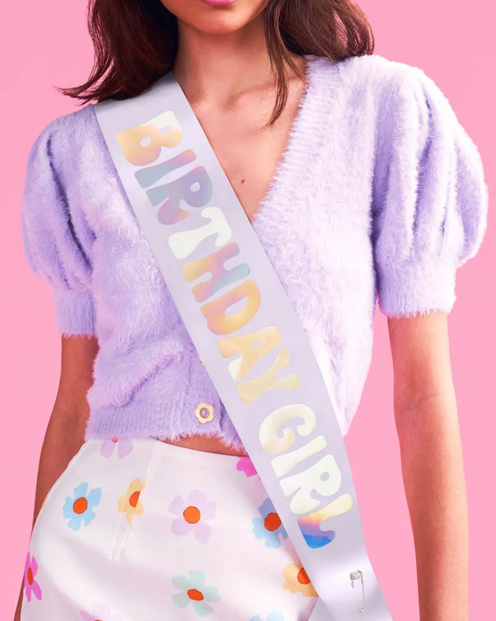 Clearance xo, Fetti Birthday Girl Bundle - Headband, Sash, and Sunglasses