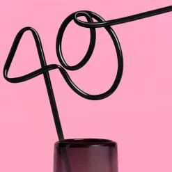 Online xo, Fetti 40 Birthday Reusable Straw