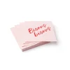 Hot Bonjour Fete Bisous Bisous Cocktail Napkins