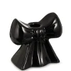 Best Raz Black Bow Candle Holder