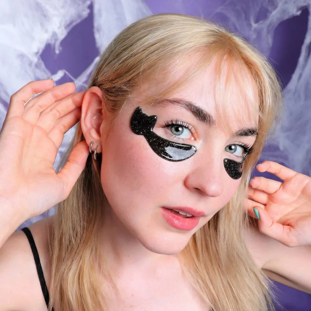 My Spa Life Black Cat Halloween Under Eye Patches