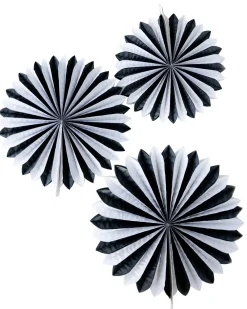 Best My Mind’s Eye Black & White Tissue Paper Fan Set