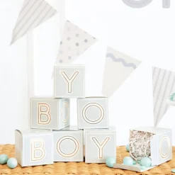 New My Mind’s Eye Blue Block Treat Box