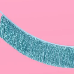 Best xo, Fetti Blue Fringe Foil Banner