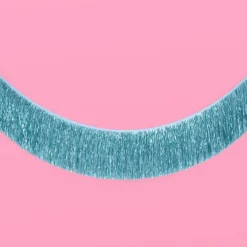 Best xo, Fetti Blue Fringe Foil Banner