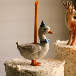 Outlet Camp Hollow Blue Goose Birthday Candle Holder