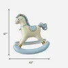 Partybarco Blue Rocking Horse Foil Balloon