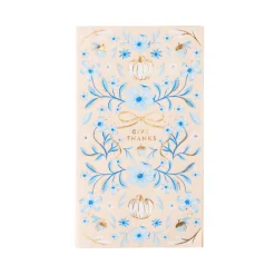 Best Bonjour Fete Blue Toile Pumpkin Guest Towels