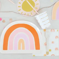 Clearance Jollity & Co. + Daydream Society Boho Rainbow Large Napkins