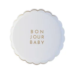 Outlet Bonjour Fete Bonjour Baby Blanc White Small Plates