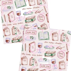 Hot xo, Fetti Book Club Party Napkins | 25 Paper Napkins